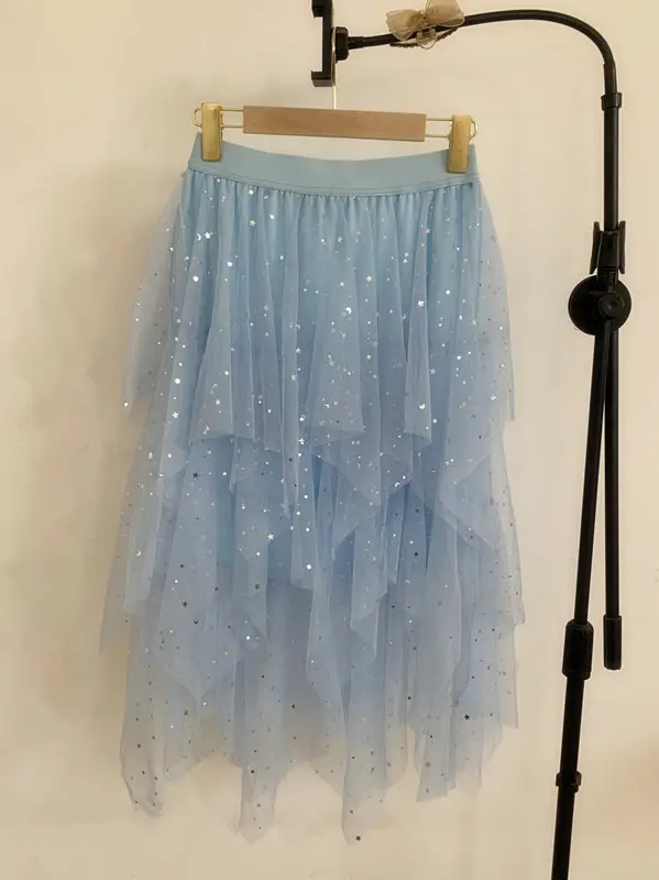 New Generation Gauze Puffy Cake Skirt Long Half-Length Fairy Skirt - Image 42