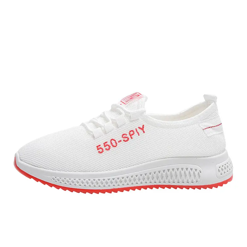 Spring and Autumn Women's White Shoes, Trendy and Versatile Casual Sports Shoes, Breathable Old Beijing Cloth Shoes Wholesale, Breathable and Comfortable