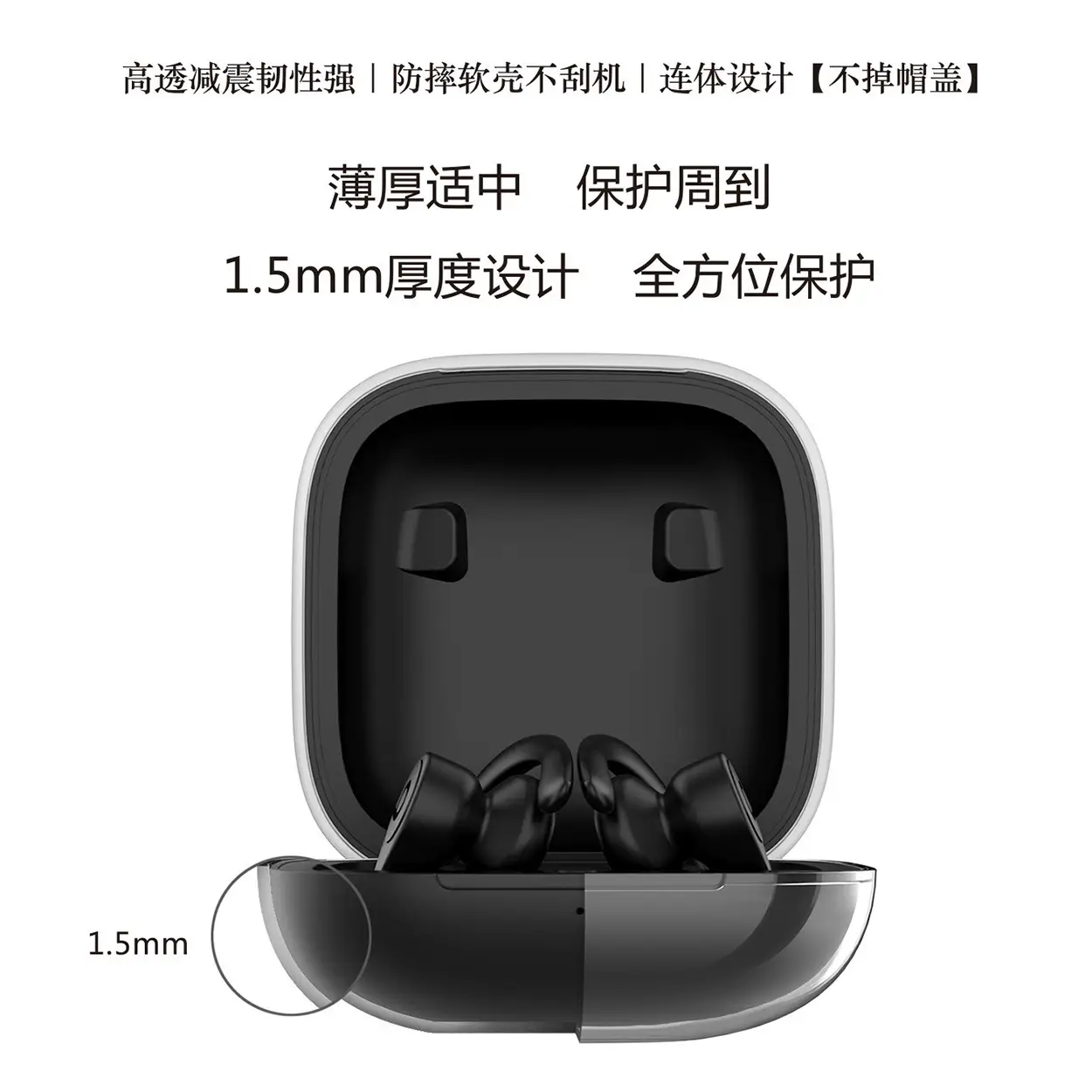 Apple Powerbeat Pro Protective Case Bluetooth Sports Wireless All-Inclusive Headphone Shell Soft Tpu Ready Stock