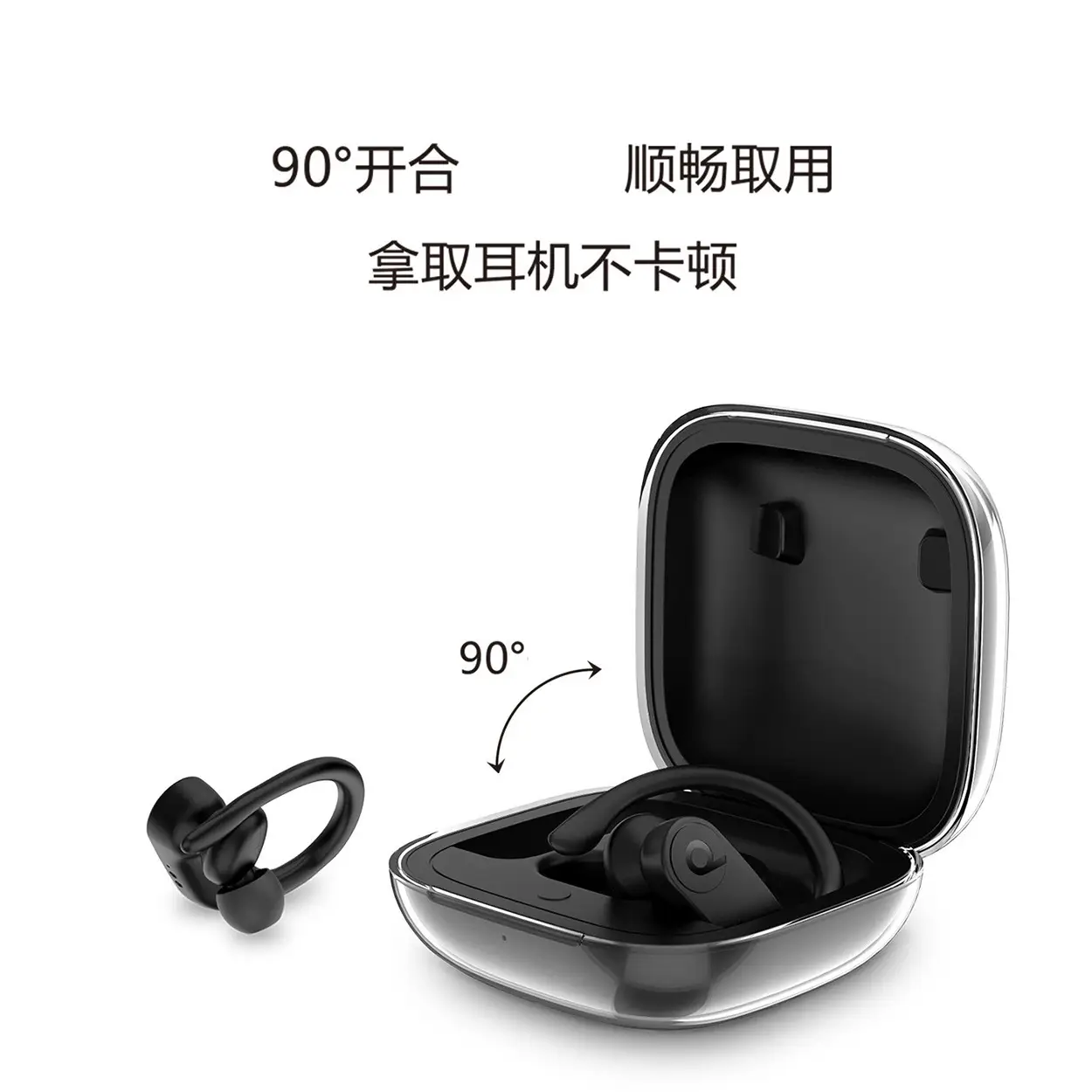 Apple Powerbeat Pro Protective Case Bluetooth Sports Wireless All-Inclusive Headphone Shell Soft Tpu Ready Stock