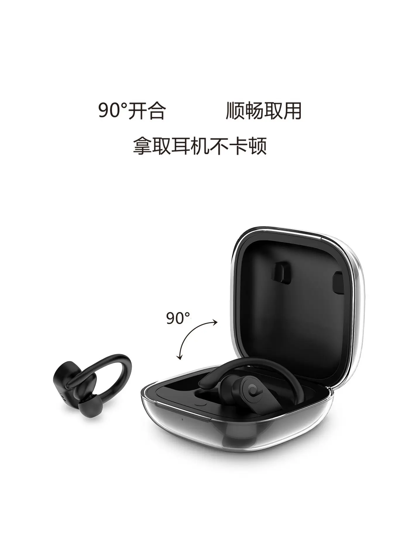 Apple Powerbeat Pro Protective Case Bluetooth Sports Wireless All-Inclusive Headphone Shell Soft Tpu Ready Stock — feature 5