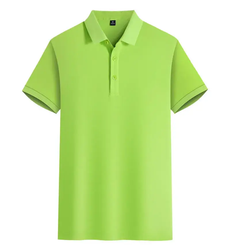 Men Yellow Polo Shirt with Embroidery - Image 19