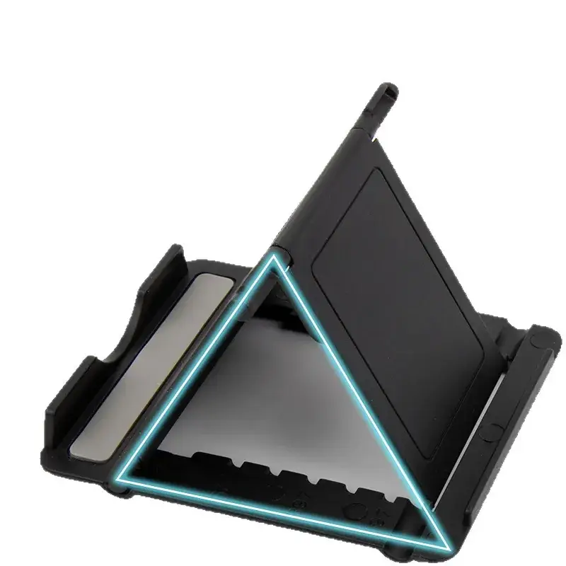 Pink Rotating Mobile Phone Bracket with Foldable Design - Image 9