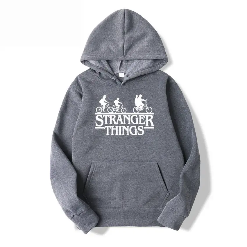 Red Stranger Things Hoodie for Men Women - Image 4