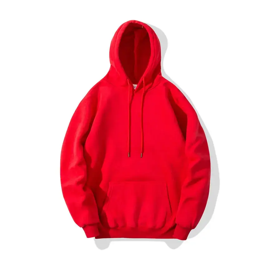 Men's Beige Cotton Hoodie with Cuff Sweat