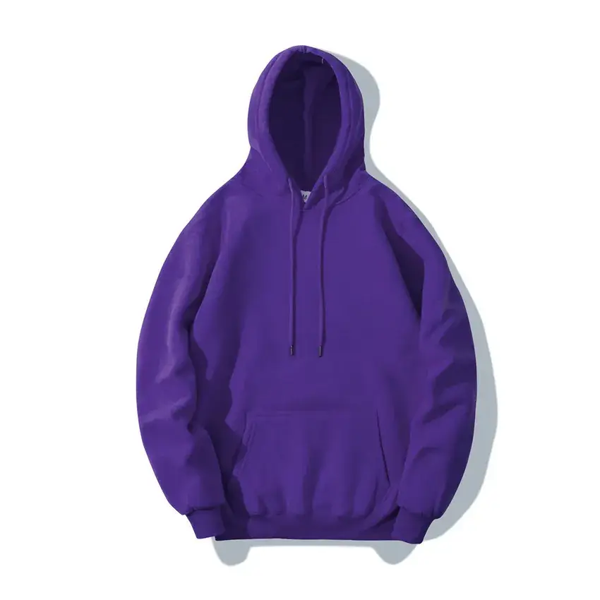 Men's Beige Cotton Hoodie with Cuff Sweat