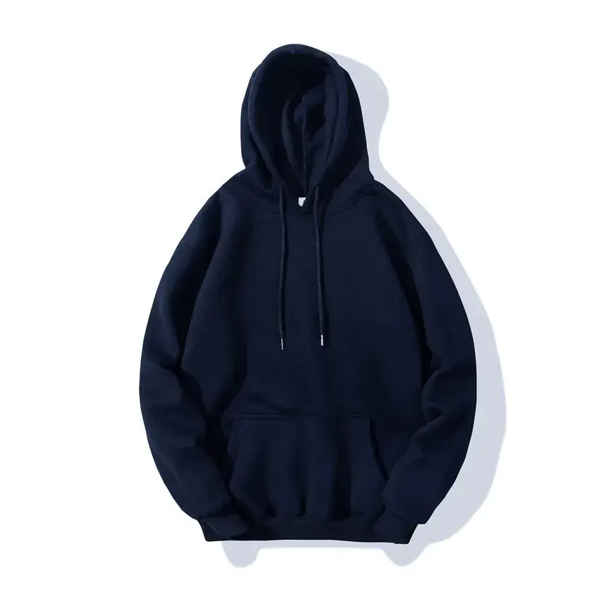 Men's Beige Cotton Hoodie with Cuff Sweat