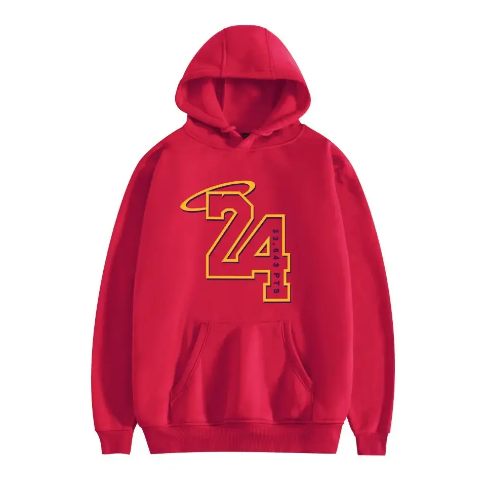 Men's Grey Hooded Hoodie with "Love Black Maize" Print - Image 6
