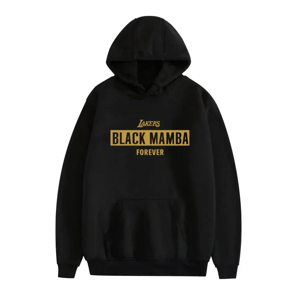 Men's Grey Hooded Hoodie with "Love Black Maize" Print - Image 7