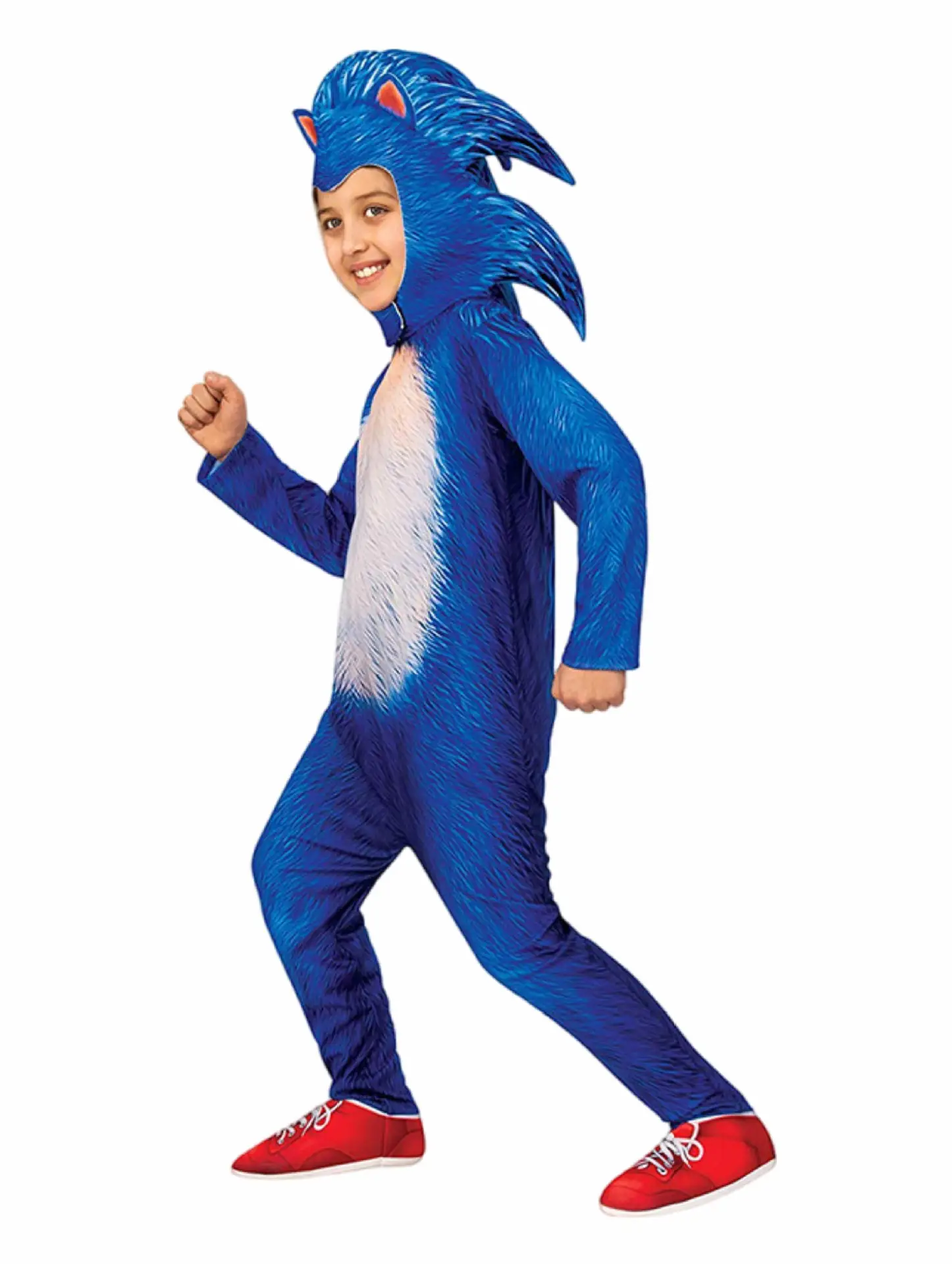 Kids Sonic Halloween Costume Blue Tulle Dress - Image 9