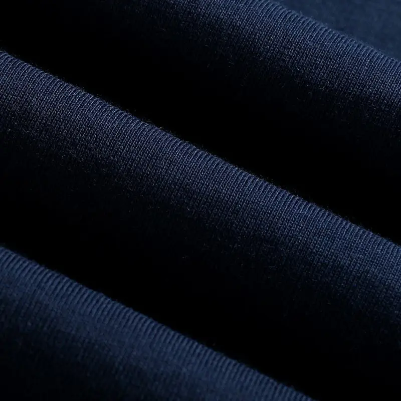 Men's Waist Couple T-Shirt Navy Blue Customizable - Image 12