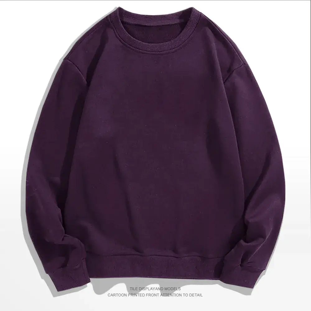 Men's Pink Sweatshirt Large Loose Shoulder Casual Wear