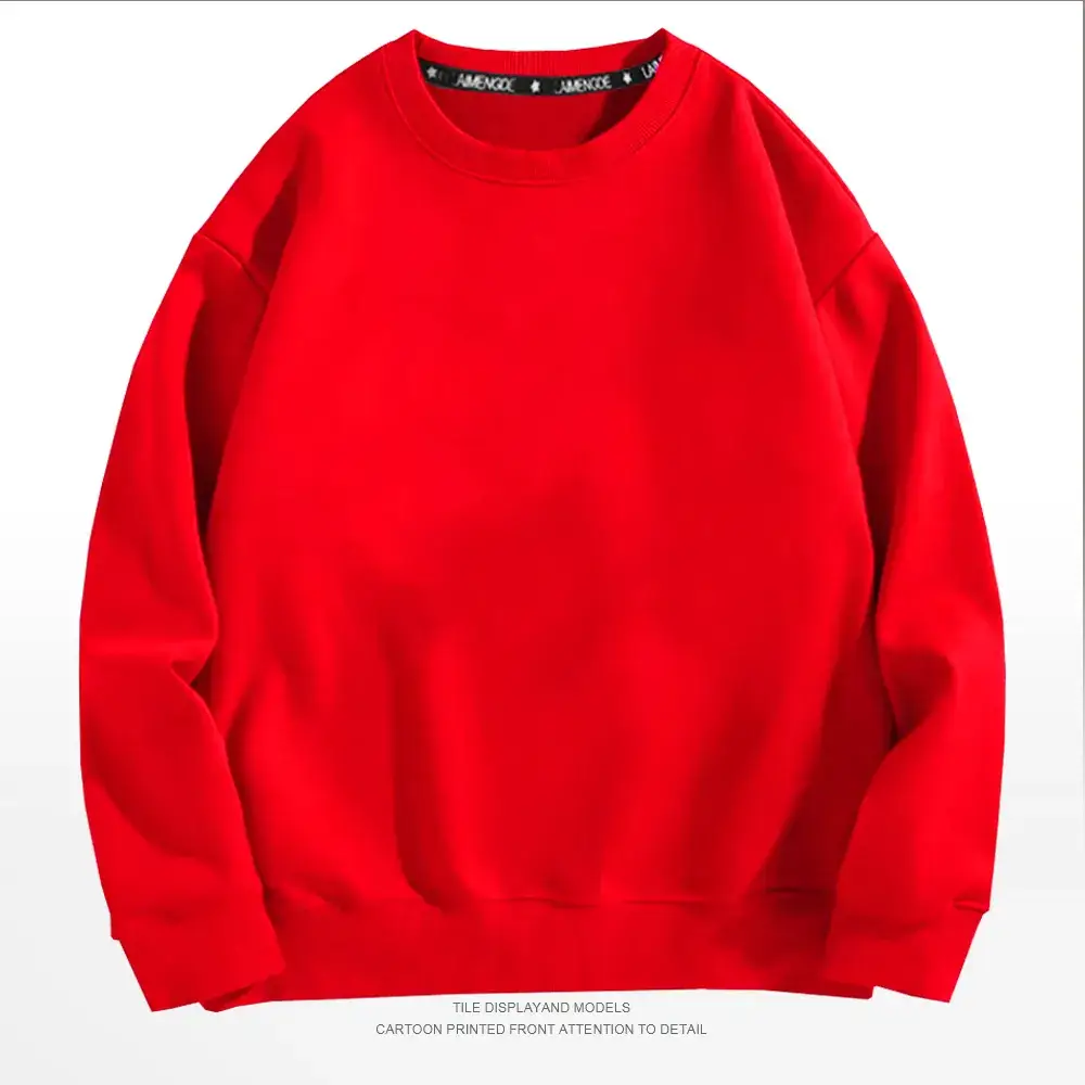 Men's Pink Sweatshirt Large Loose Shoulder Casual Wear