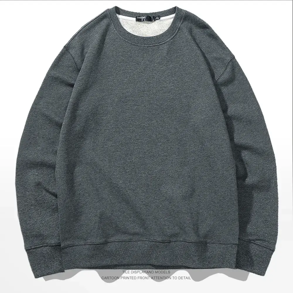 Men's Pink Sweatshirt Large Loose Shoulder Casual Wear