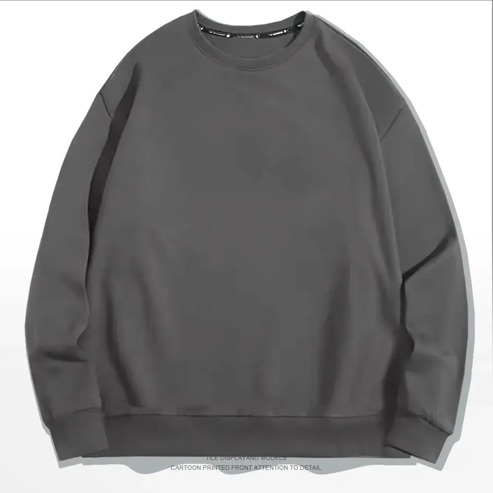 Men's Pink Sweatshirt Large Loose Shoulder Casual Wear
