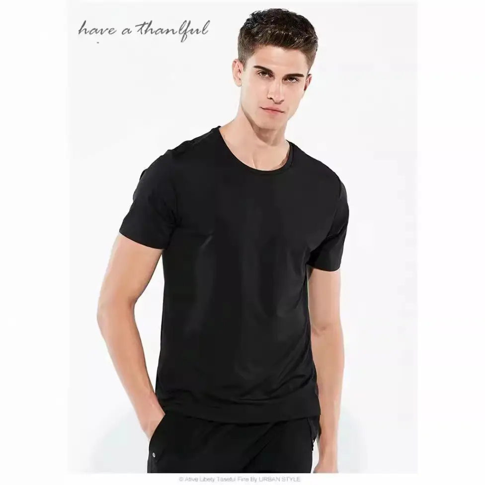 Men's 2024 Summer Mesh T-Shirt Red Blue Splash Design - Image 7