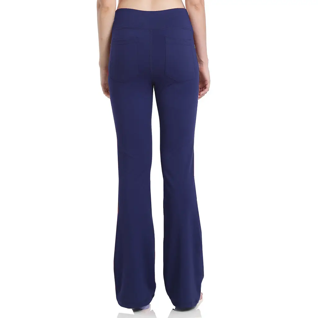 2023 Micro-Flared Wide Leg Pants High Waist Casual Red — feature 15