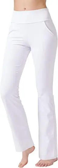2023 Micro-Flared Wide Leg Pants High Waist Casual Red — feature 36
