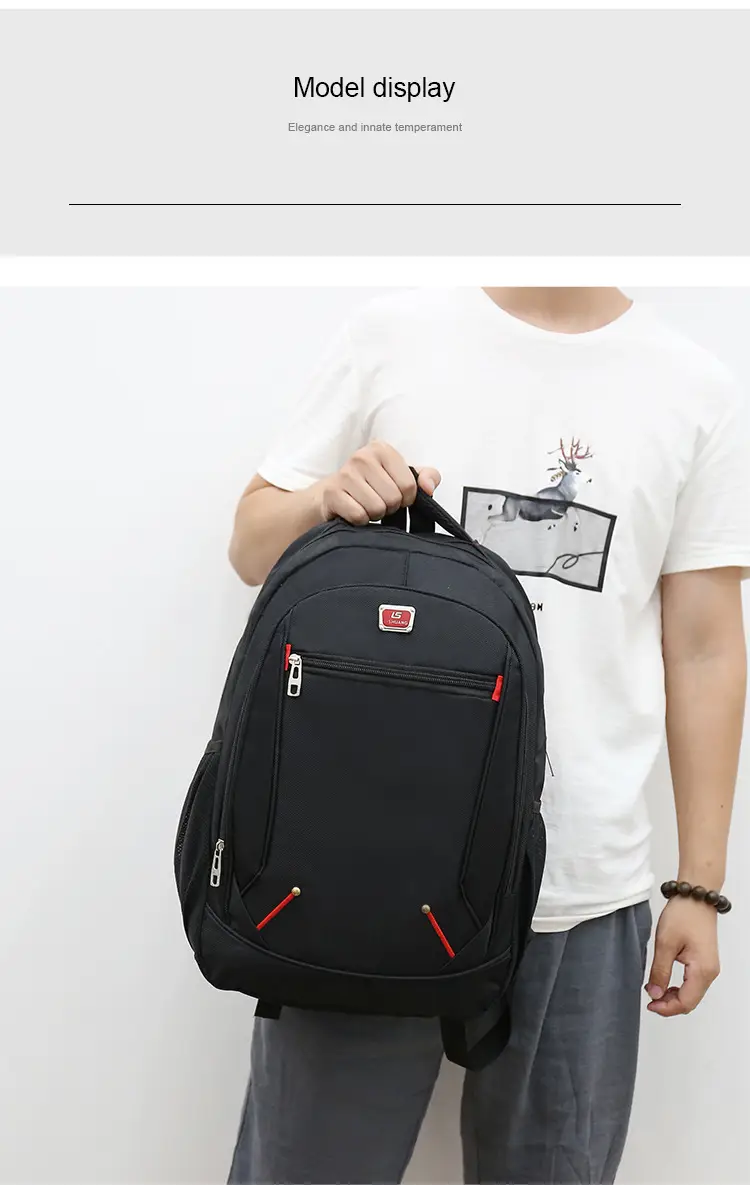 Cross-Border Business Casual Backpack, Laptop Bag, Printable Wholesale Large-Capacity Outdoor Travel Backpack — feature 13
