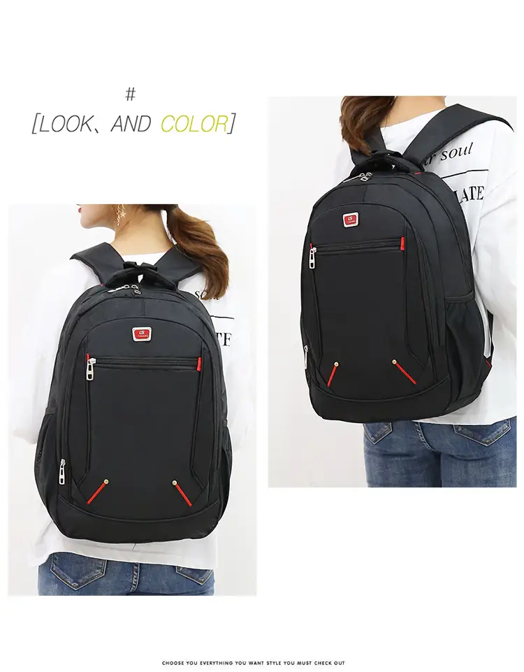 Cross-Border Business Casual Backpack, Laptop Bag, Printable Wholesale Large-Capacity Outdoor Travel Backpack — feature 17