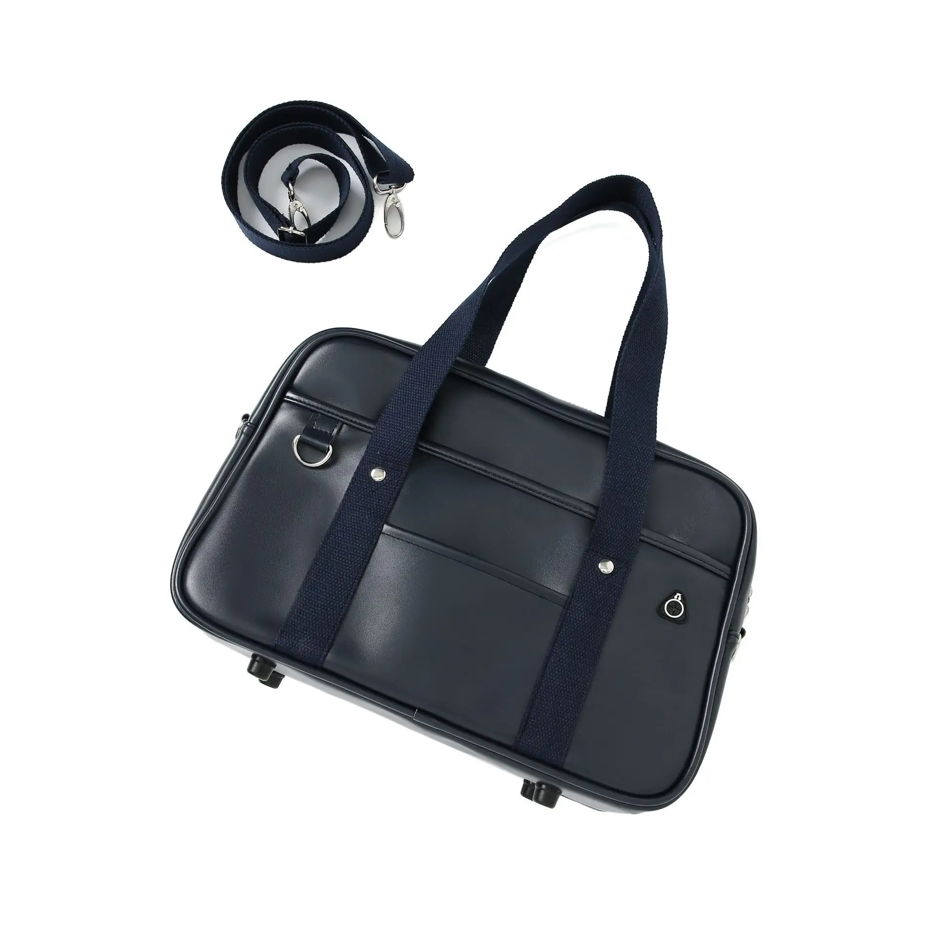 Japanese Anime-Style Black School Backpack for Girls - Image 5