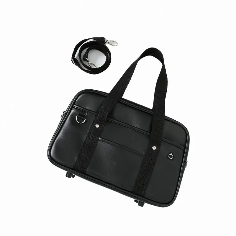 Japanese Anime-Style Black School Backpack for Girls - Image 7