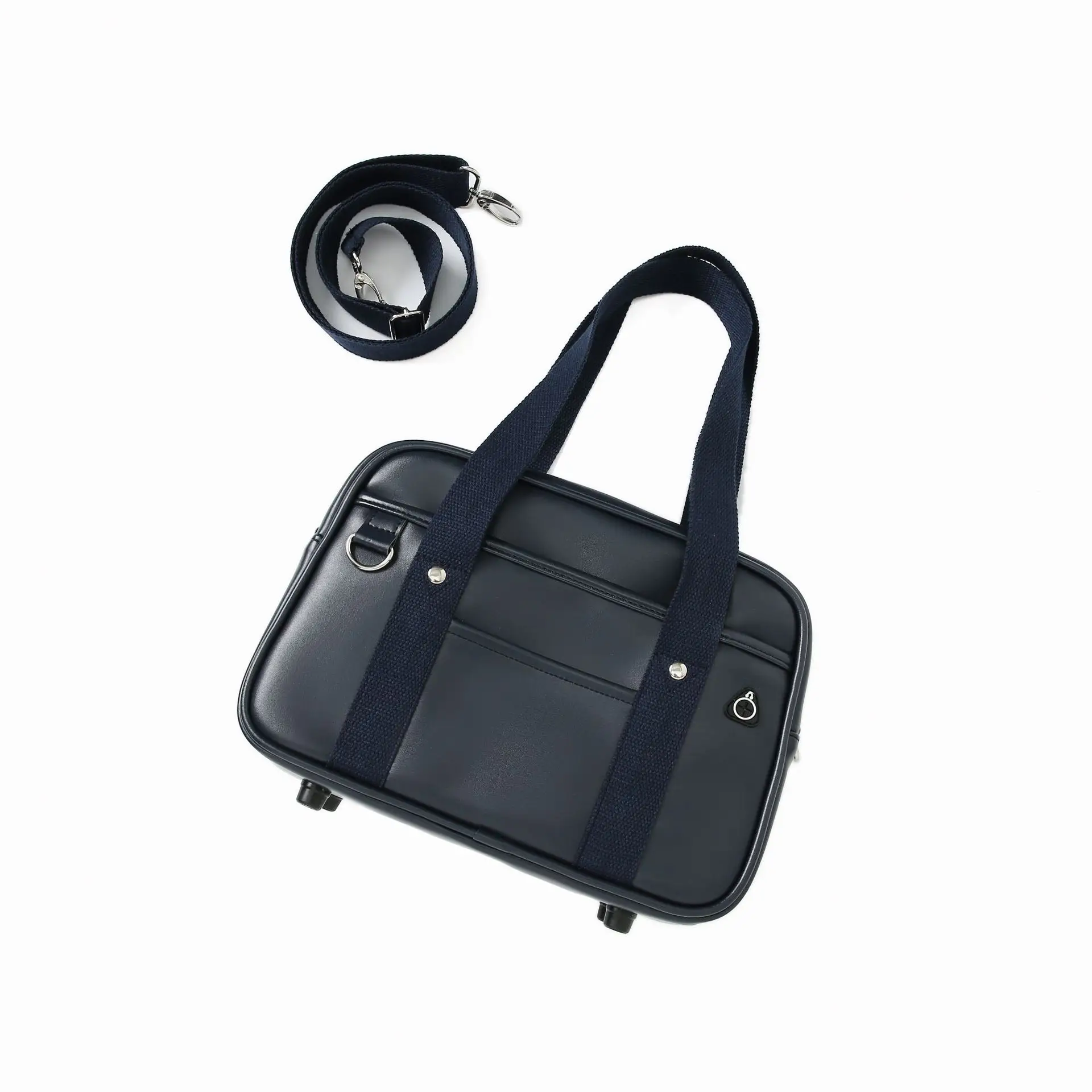 Japanese Anime-Style Black School Backpack for Girls - Image 3