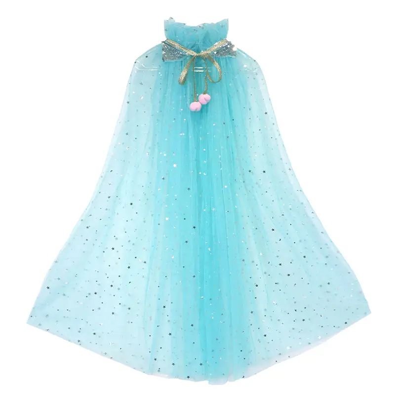 Frozen Aisha Anna Cape Children's Cape Cape Cape Costume Girls' Princess Cape - Image 26
