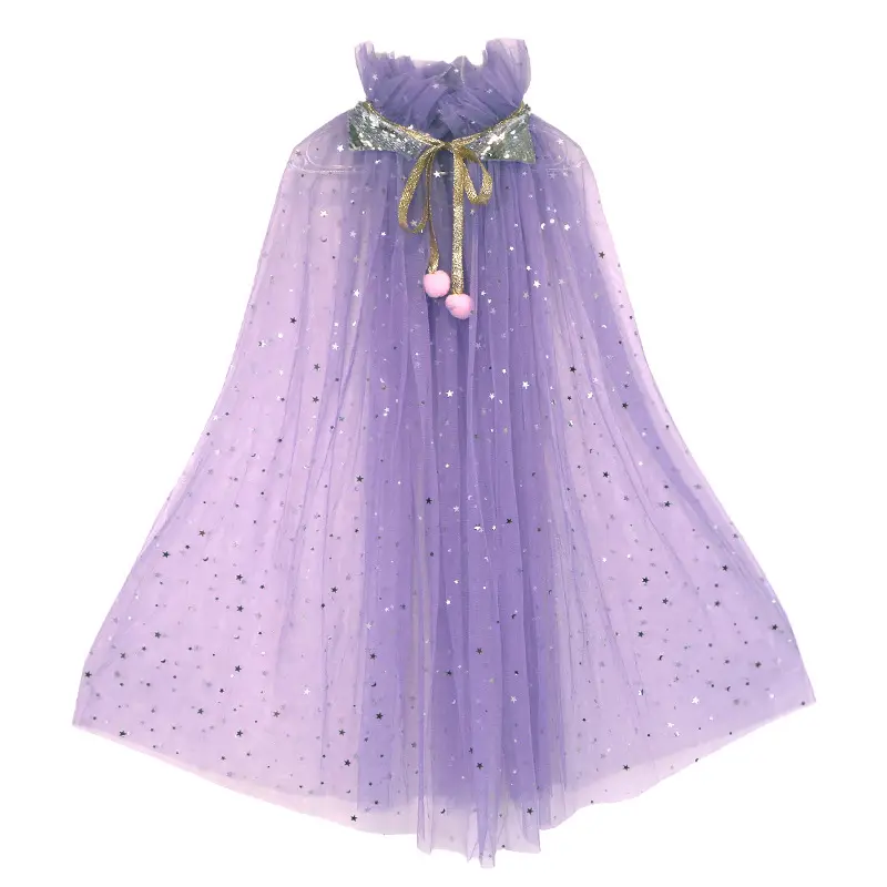 Frozen Aisha Anna Cape Children's Cape Cape Cape Costume Girls' Princess Cape - Image 13