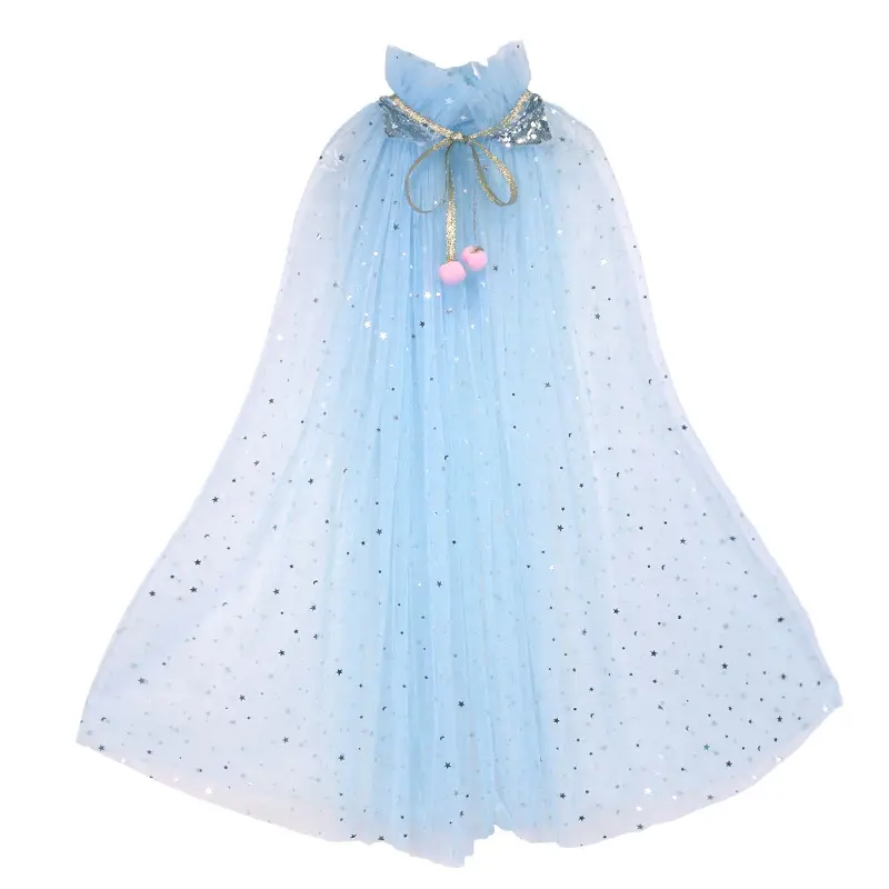 Frozen Aisha Anna Cape Children's Cape Cape Cape Costume Girls' Princess Cape - Image 15