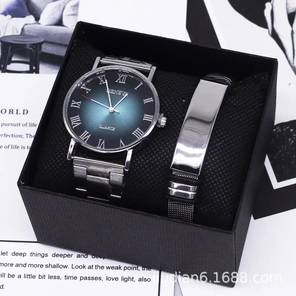 Men's Gold Watch with Bracelet Set for Men — feature 18