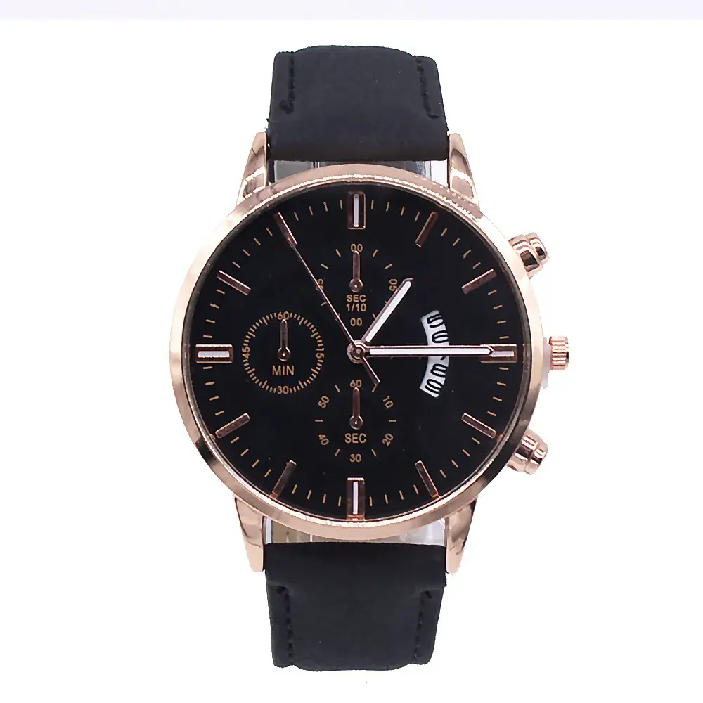 Men's Gold Watch with Bracelet Set for Men - Image 4