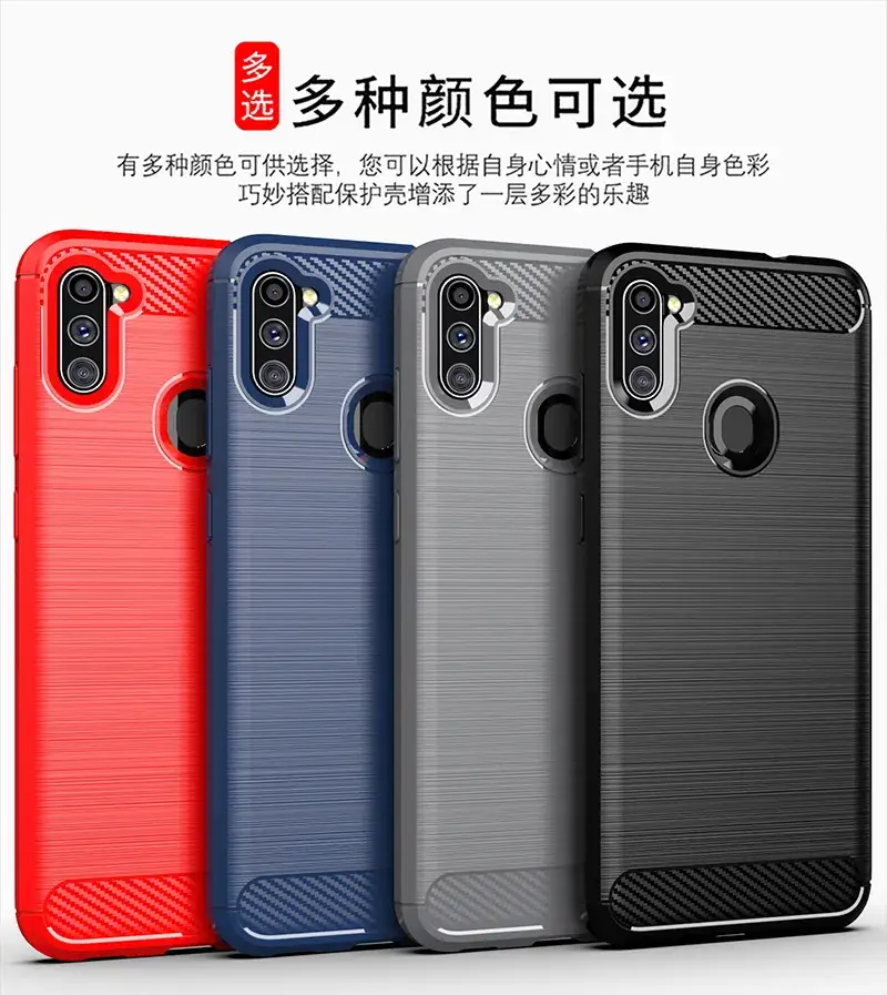Samsung A11 Protective Silicone Phone Case All-Covering Drop Resistant — feature 3