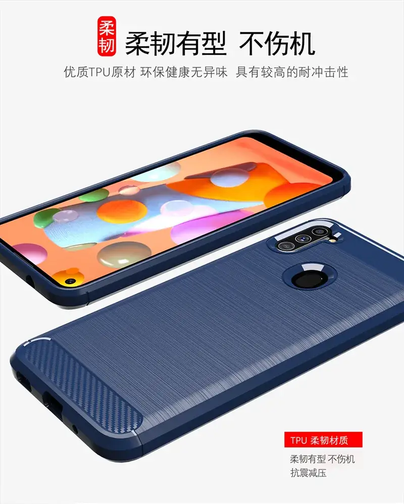 Samsung A11 Protective Silicone Phone Case All-Covering Drop Resistant — feature 5
