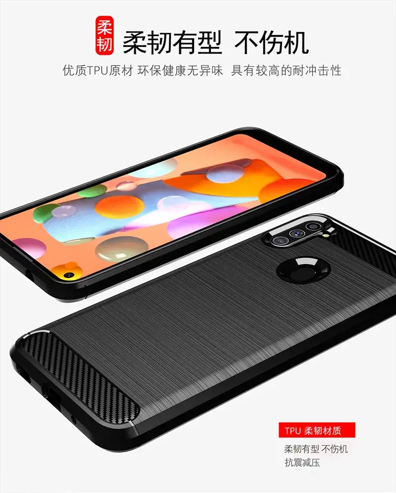 Samsung A11 Protective Silicone Phone Case All-Covering Drop Resistant — feature 6