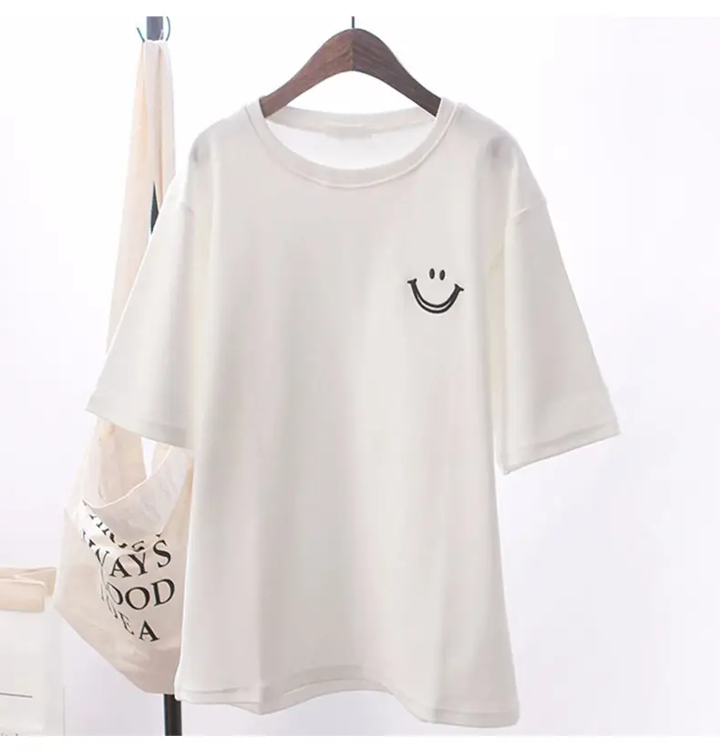 Women Loose Fit Black T-Shirt Summer Wear — feature 5