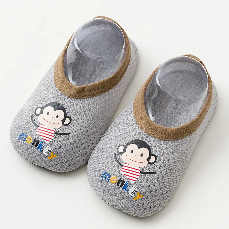 Pink Cute Baby Floor Socks for Toddler Girls Boys - Image 3