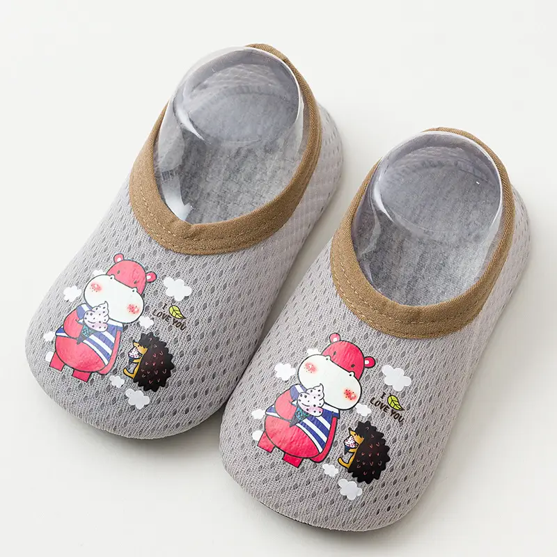 Pink Cute Baby Floor Socks for Toddler Girls Boys - Image 4
