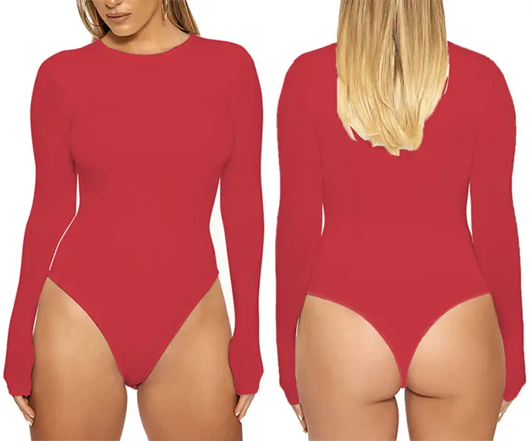 Black Long Sleeve Tight Bodysuit for Women 2025 — feature 15