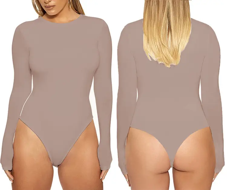 Black Long Sleeve Tight Bodysuit for Women 2025 — feature 17