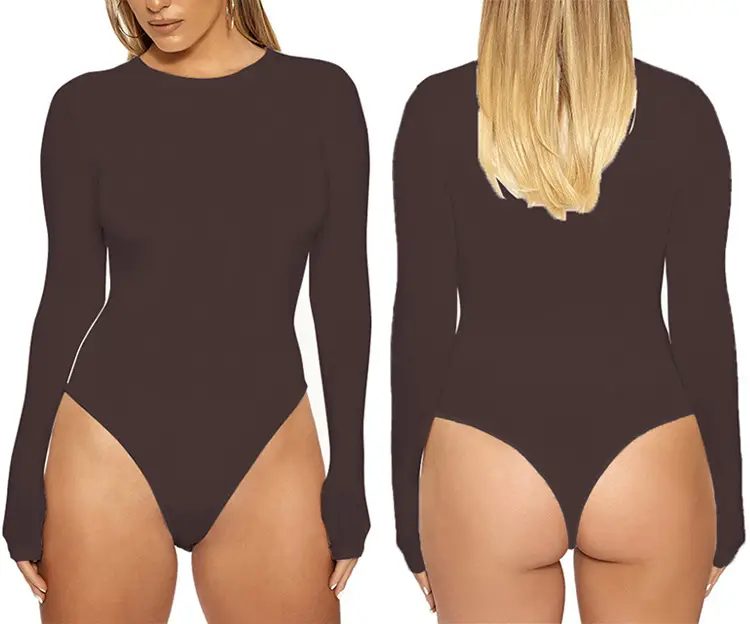 Black Long Sleeve Tight Bodysuit for Women 2025 — feature 19