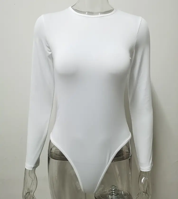 Black Long Sleeve Tight Bodysuit for Women 2025 — feature 23
