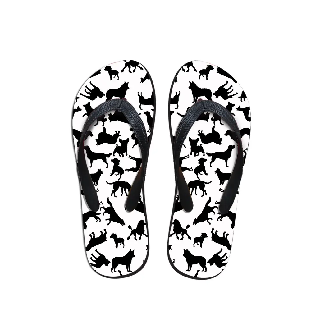 3D Butterfly Spider Women Flip Flops Summer Beach
