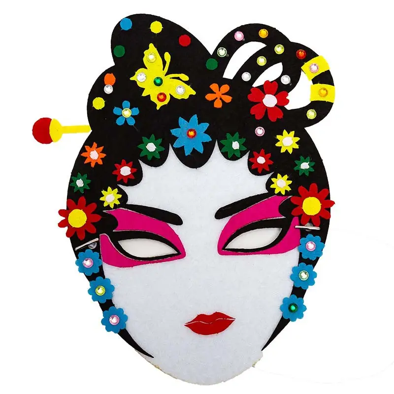 Chinese Opera Facial Makeup Masks for Kids - Image 2