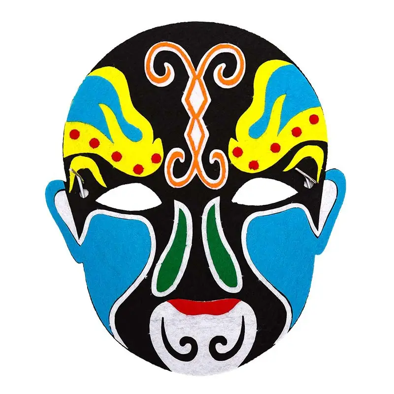 Chinese Opera Facial Makeup Masks for Kids - Image 4
