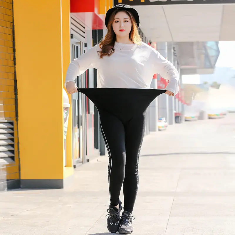 Women Plus Size Elastic Modal Leggings Slimming Outer Wear - Image 14