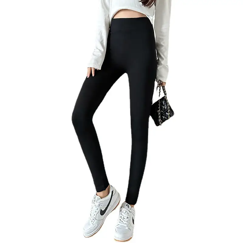 Women Plus Size Elastic Modal Leggings Slimming Outer Wear - Image 12