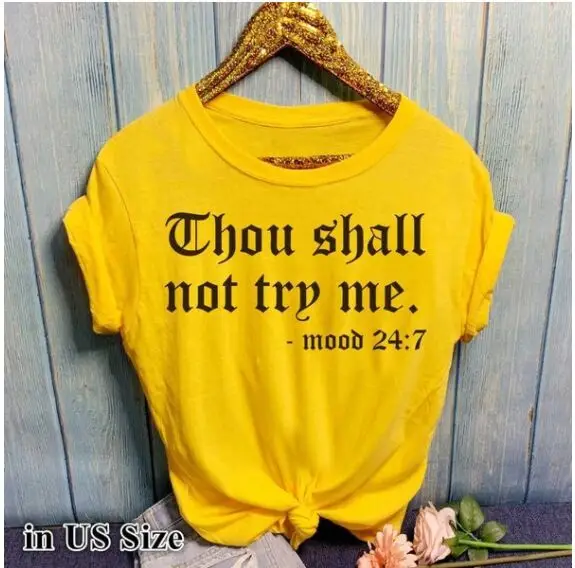 Women Grey T-Shirt "If My Mouth Doesn't Say, My Face Will Definitely Will"