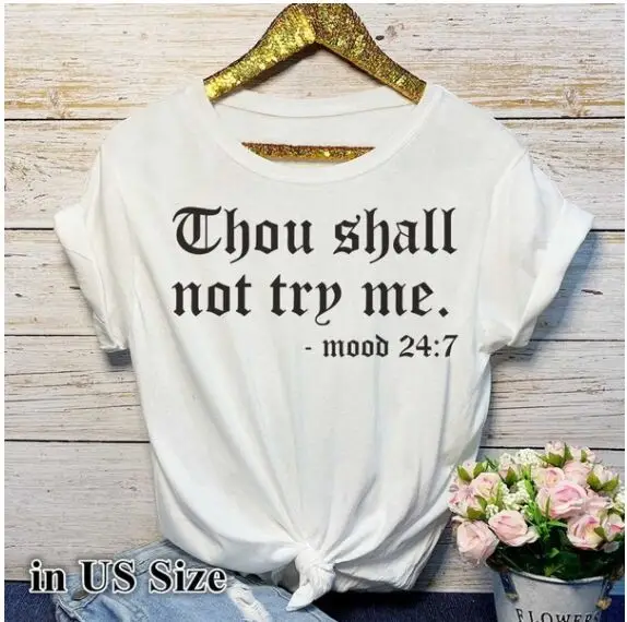 Women Grey T-Shirt "If My Mouth Doesn't Say, My Face Will Definitely Will"