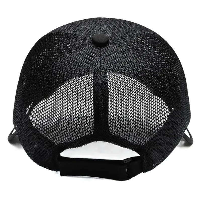 Men's Pink Mesh Baseball Cap with Brand Logo